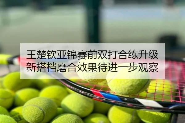 王楚钦亚锦赛前双打合练升级 新搭档磨合效果待进一步观察